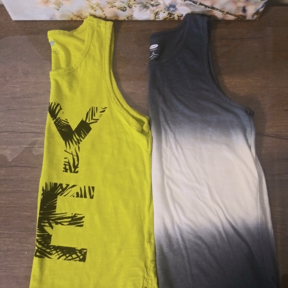 Old Navy boys Medium size 8 tank tops